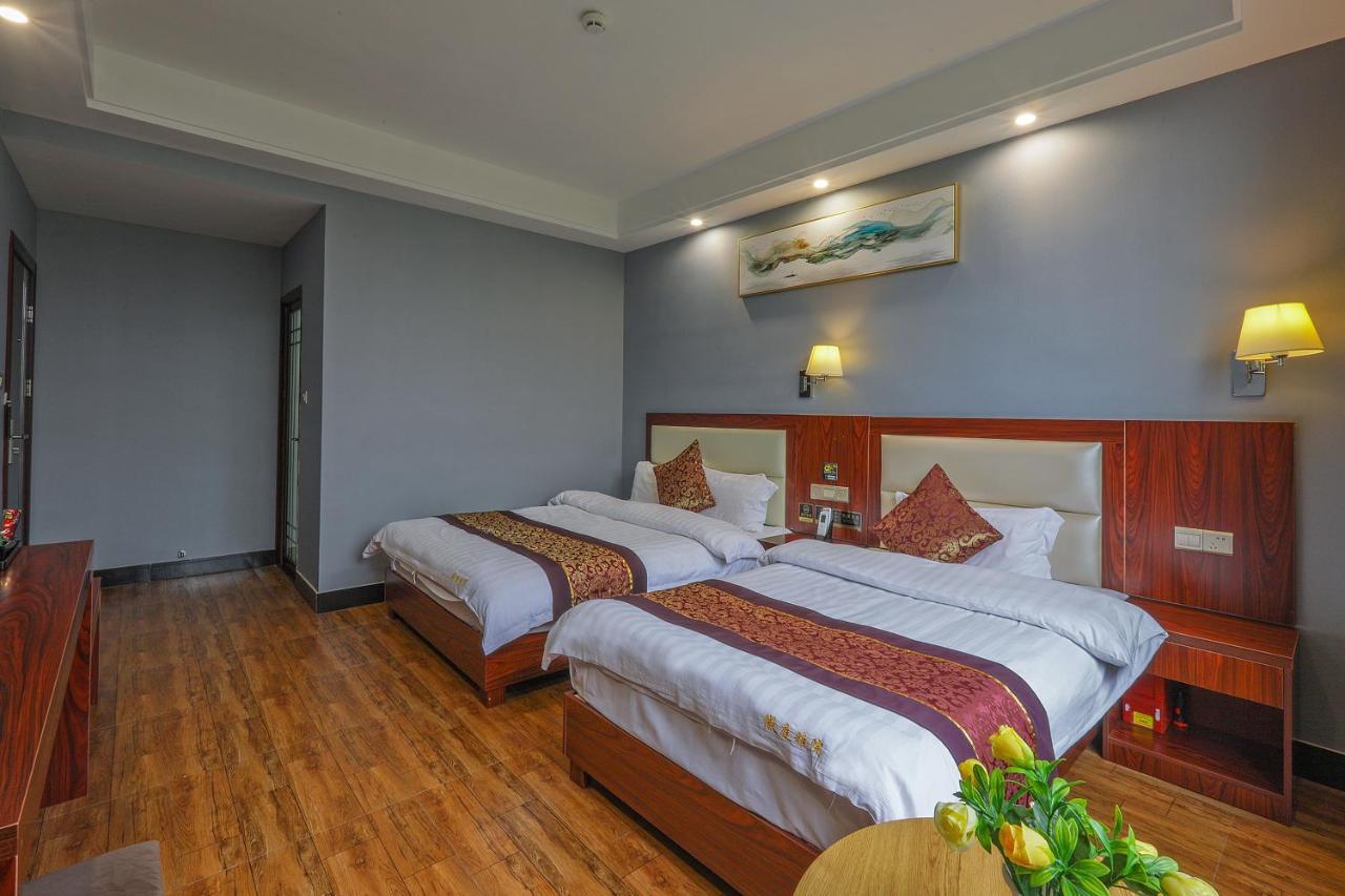 Huangshan North Station Huiting Boutique Hostel Shangchanglin Bagian luar foto