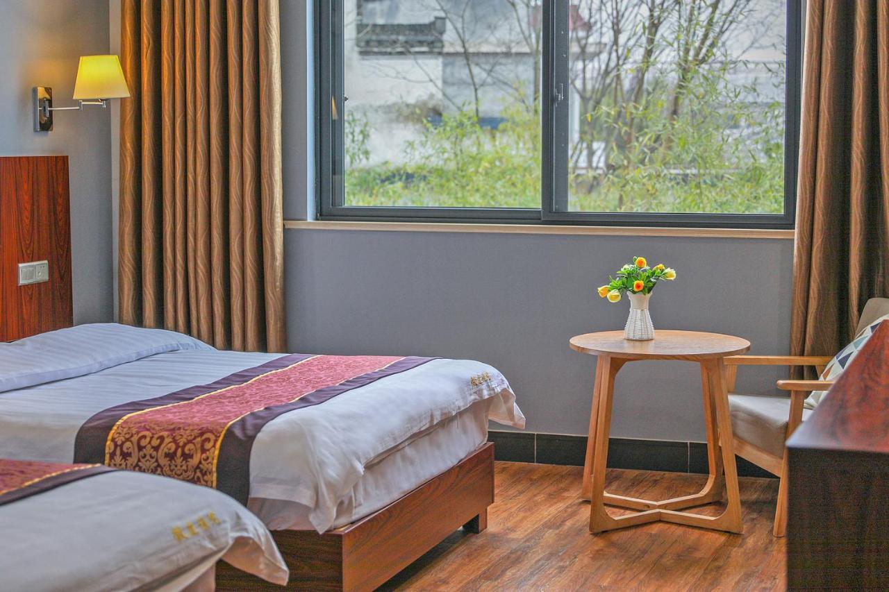 Huangshan North Station Huiting Boutique Hostel Shangchanglin Bagian luar foto